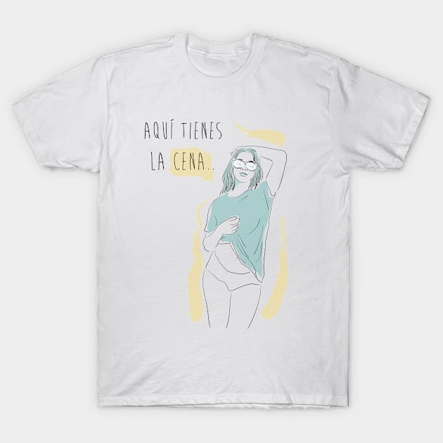 sexy girl T-Shirt by adridandan